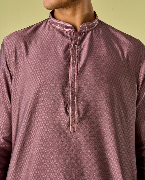 Diwas Men Lilac Grace Kurta Pajama Men
