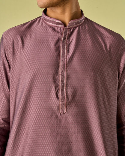 Diwas Men Lilac Grace Kurta Pajama Men