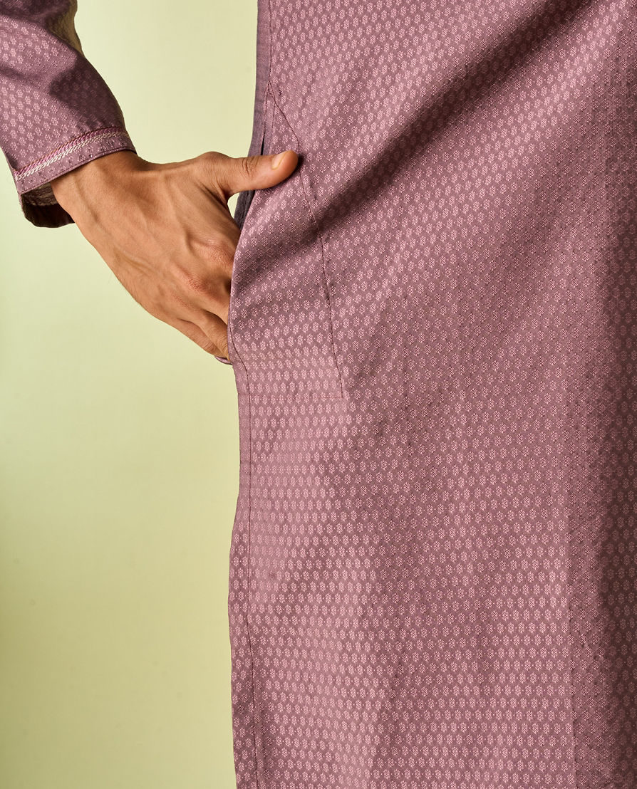Diwas Men Lilac Grace Kurta Pajama Men
