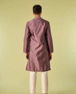 Diwas Men Lilac Grace Kurta Pajama Men