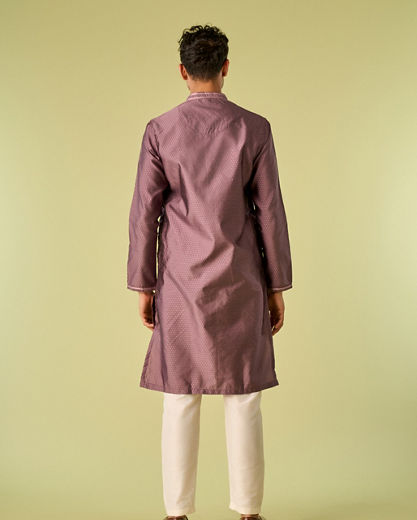 Diwas Men Lilac Grace Kurta Pajama Men