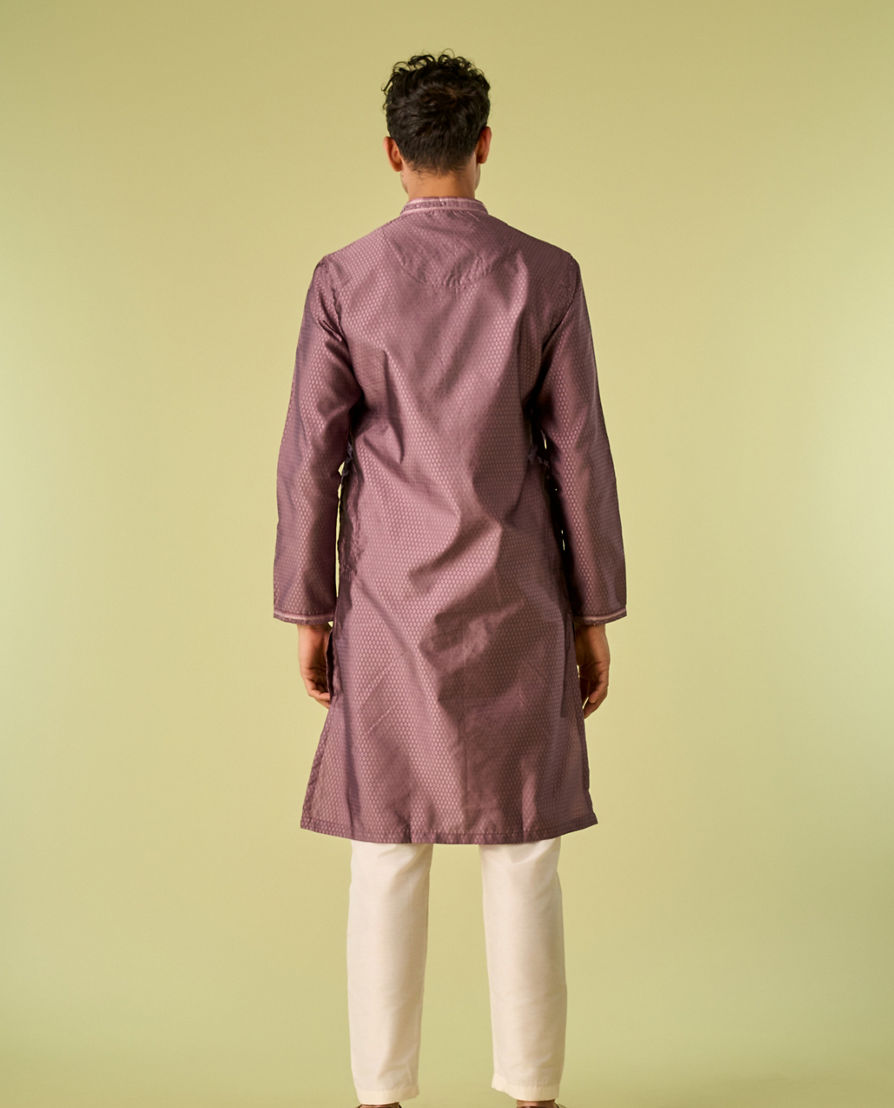Diwas Men Lilac Grace Kurta Pajama Men