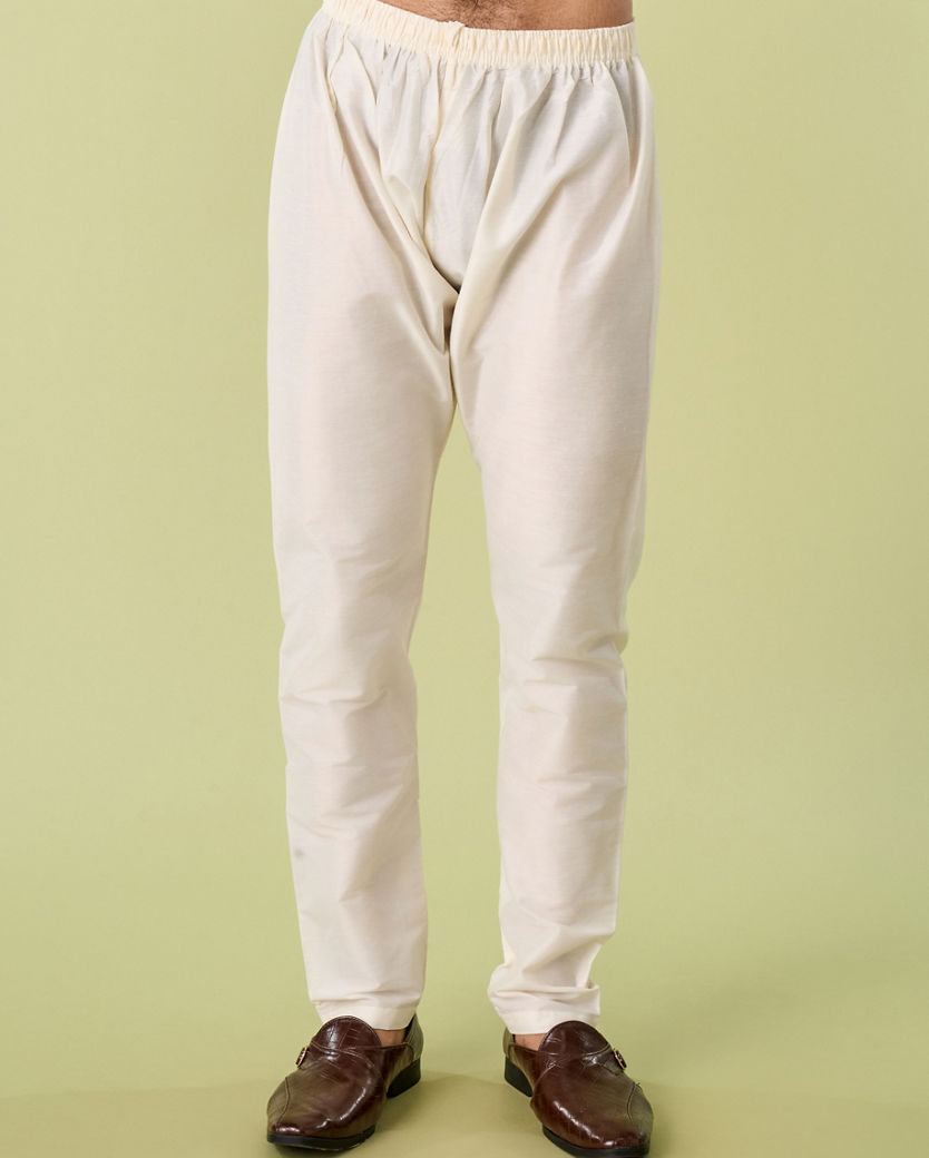 Diwas Men Teal Green Festive Elegance Kurta Pajama