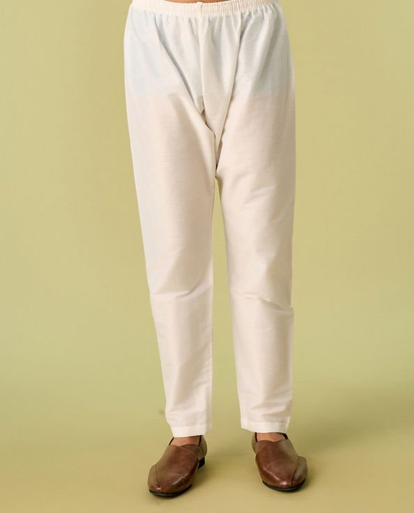 Diwas Men Mustard Yellow Elegance Kurta Pajama