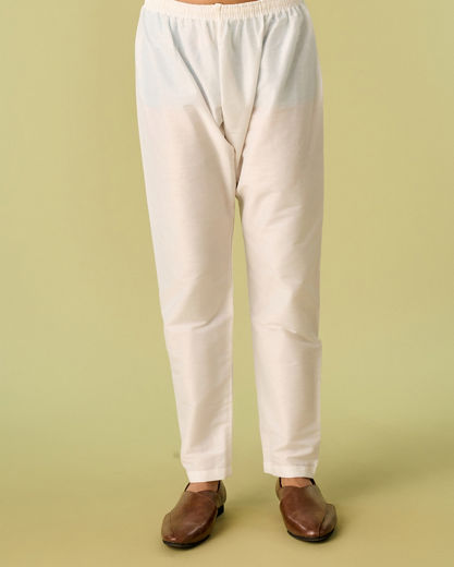 Diwas Men Mustard Yellow Elegance Kurta Pajama