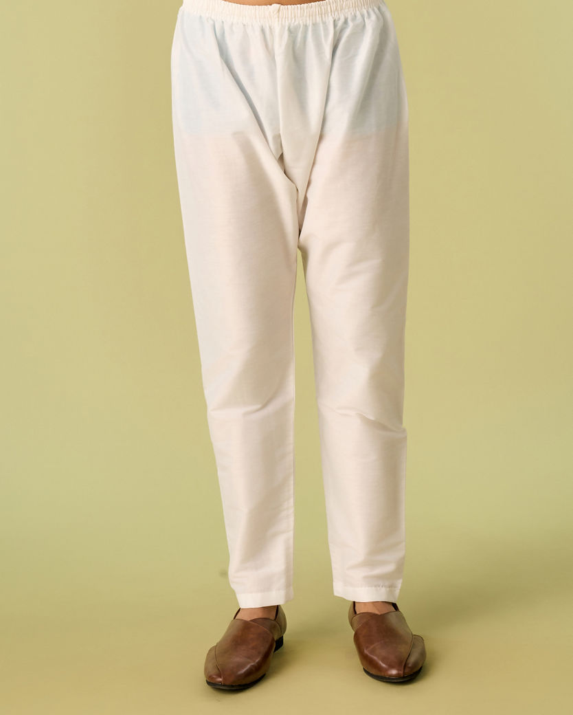 Diwas Men Mustard Yellow Elegance Kurta Pajama