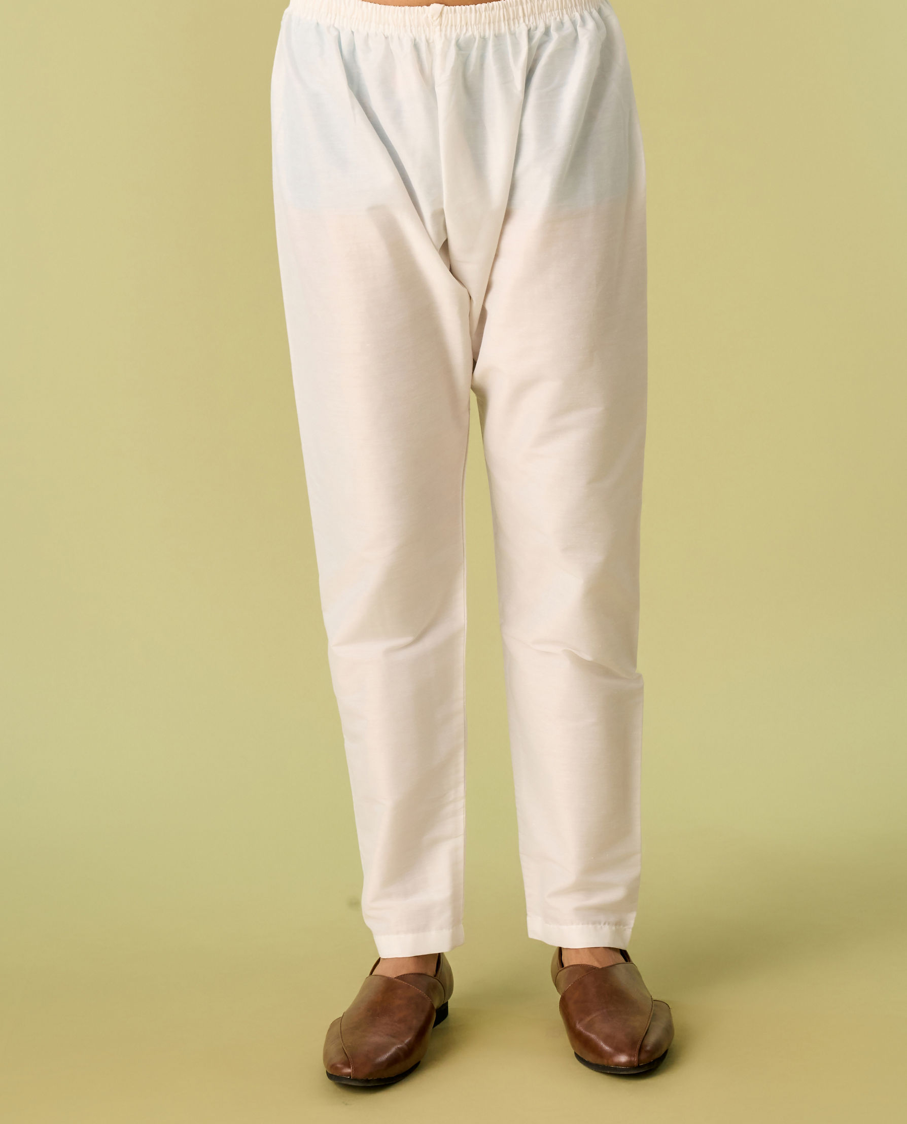 Diwas Men Mustard Yellow Elegance Kurta Pajama