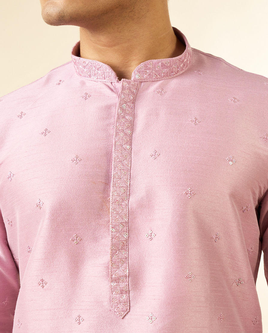 Diwas Men Lilac Elegance Kurta Pajama
