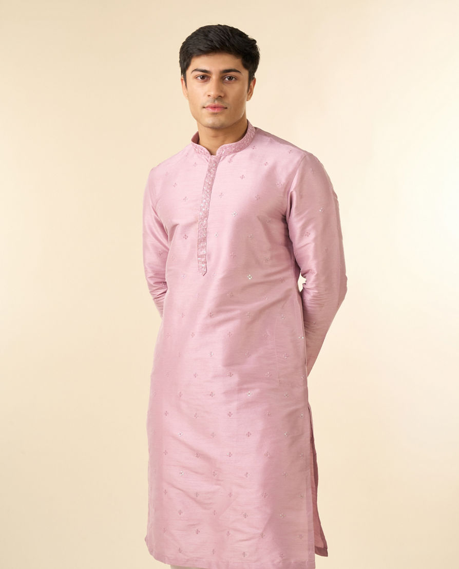 Diwas Men Lilac Elegance Kurta Pajama