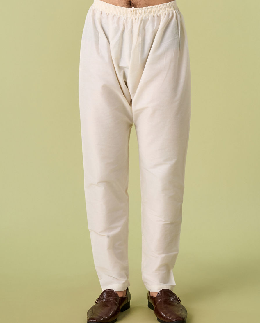 Diwas Men Grey Elegance Kurta Pajama