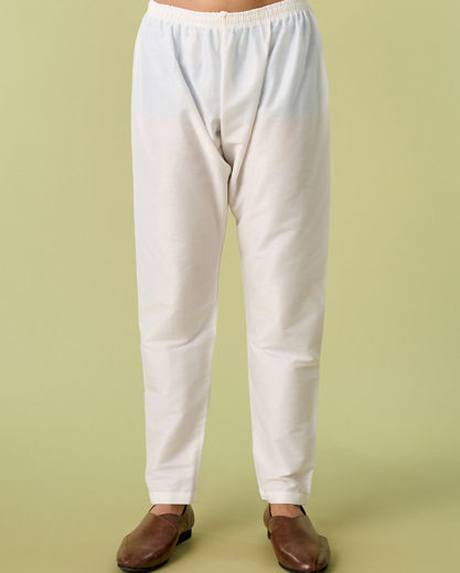 Diwas Men Turquoise Blue Elegance Kurta Pajama