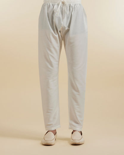 Diwas Men Embedded Elegance Pink Kurta Pajama