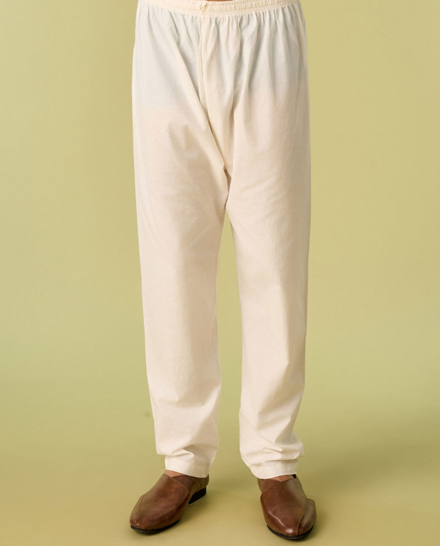 Diwas Men Radiant Yellow Splendor Kurta Pajama