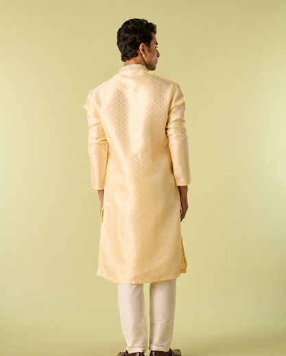 Diwas Men Beige Royal Festivity Kurta Pajama