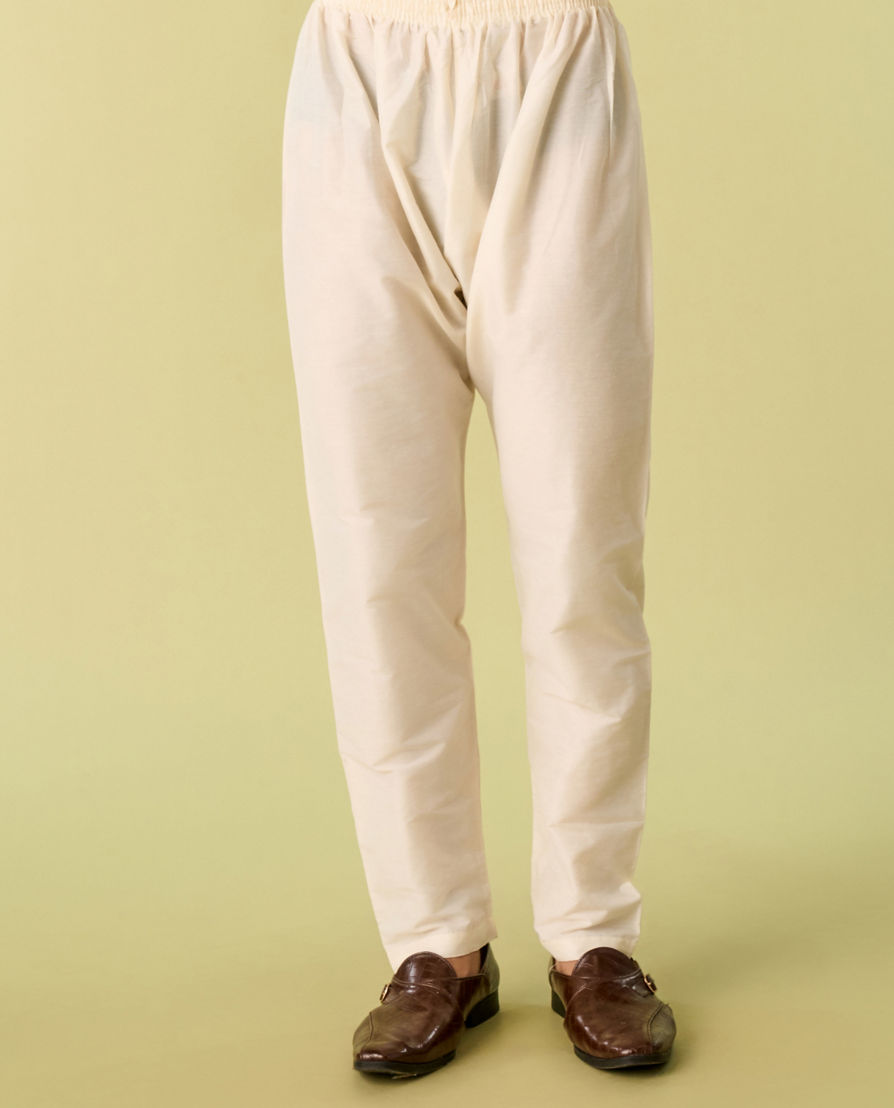 Diwas Men Beige Royal Festivity Kurta Pajama