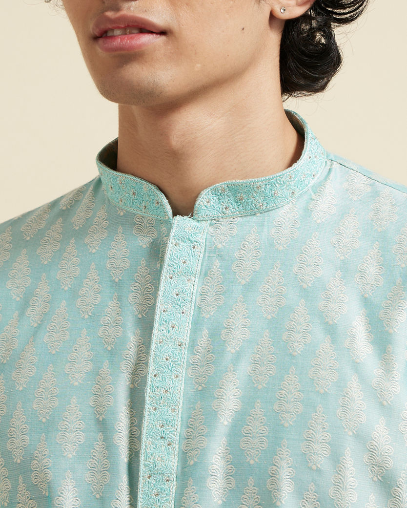 Diwas Men Emerald Elegance Kurta Pajama