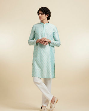 Diwas Men Emerald Elegance Kurta Pajama
