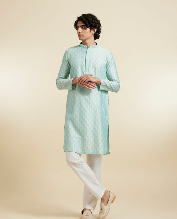 Diwas Men Emerald Elegance Kurta Pajama