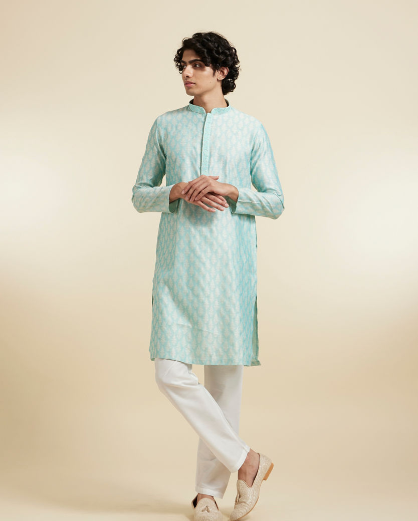 Diwas Men Emerald Elegance Kurta Pajama