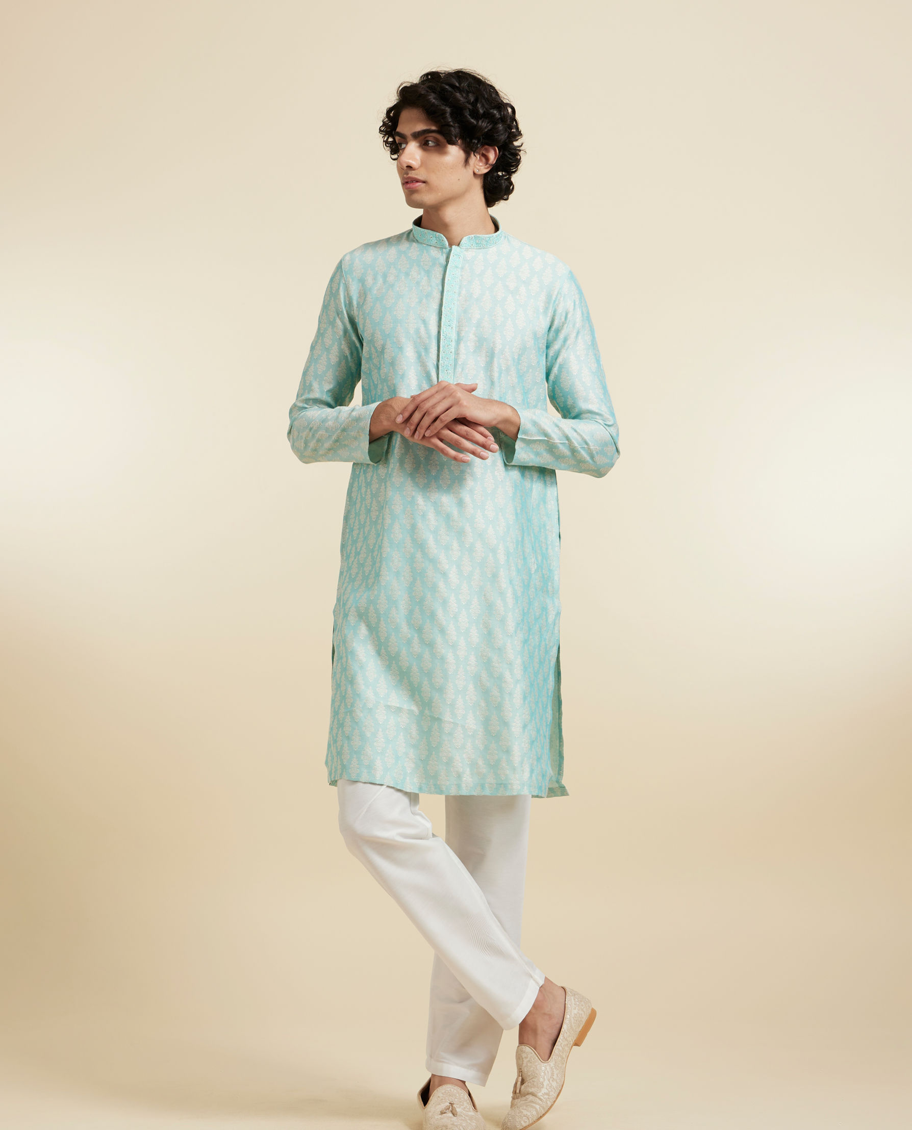 Diwas Men Emerald Elegance Kurta Pajama
