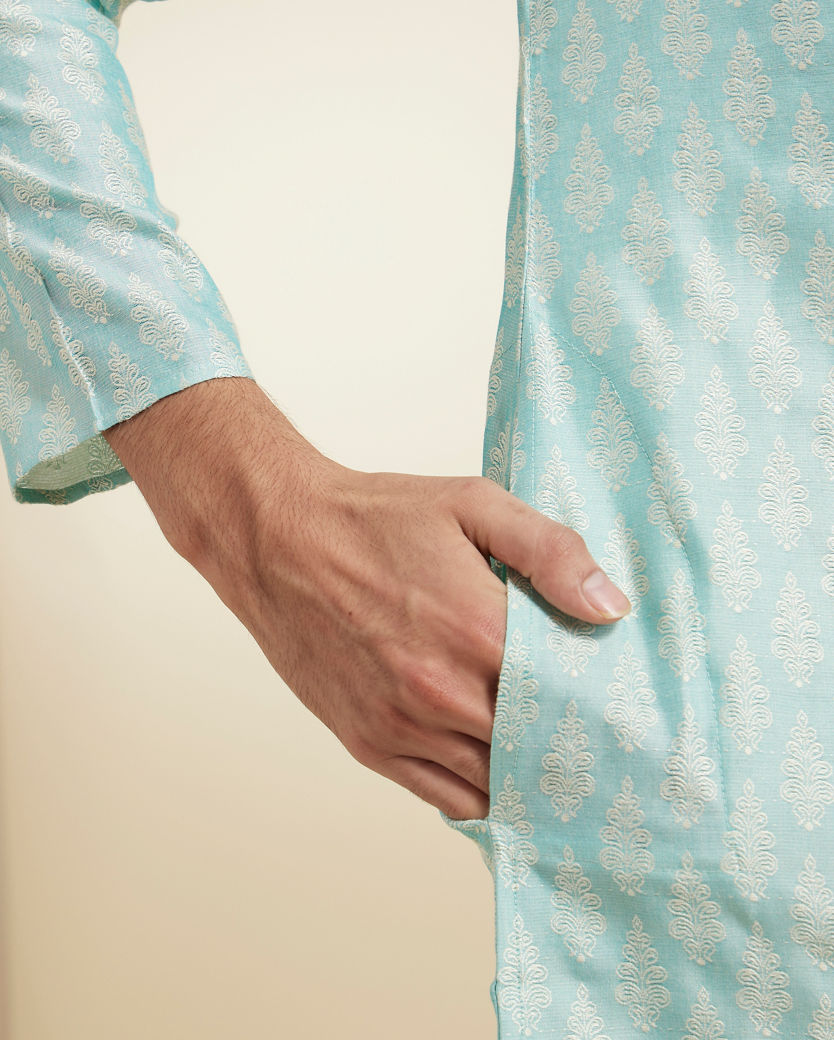 Diwas Men Emerald Elegance Kurta Pajama