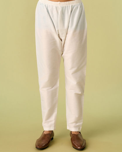 Diwas Men Enchanted Aqua Green Kurta Pajama Set