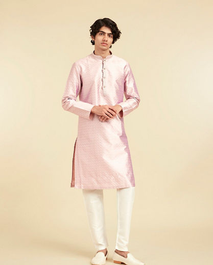 Diwas Men Purple Basic Kurta Pajama
