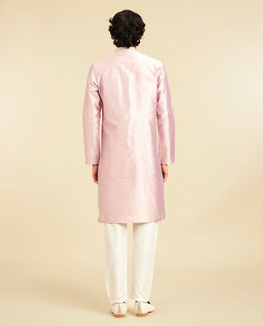 Diwas Men Purple Basic Kurta Pajama