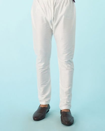 Diwas Men Wine Hued Viscose Kurta Pajama