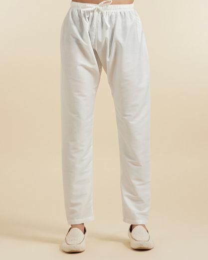 Diwas Men Olive Green Elegance Kurta Pajama