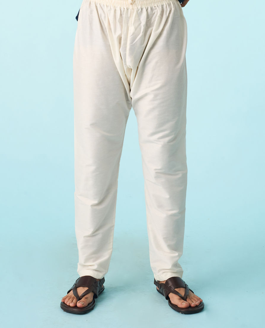 Diwas Men Dark Blue Royal Opulence Kurta Pajama