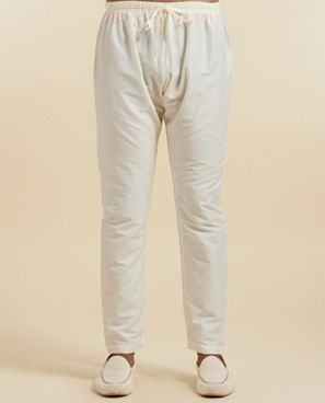 Diwas Men Greyish Blue Vibrance Kurta Pajama