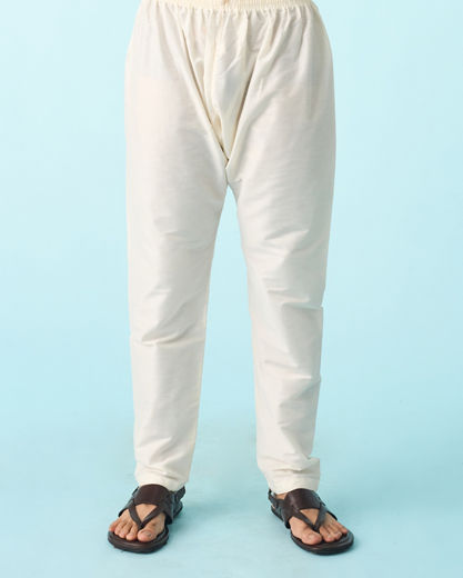 Diwas Men Elegant Cream Celebration Kurta Pajama