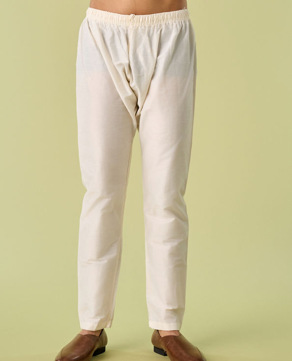 Diwas Men Black Viscose Kurta Pajama