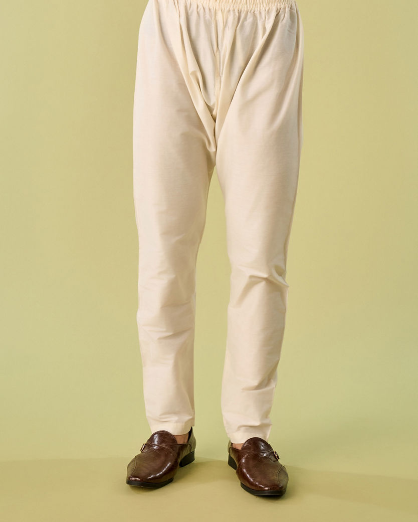 Diwas Men Dusty Pink Royal Elegance Kurta Pajama