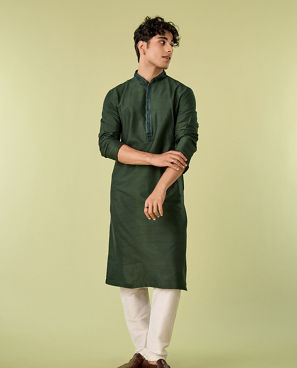 Diwas Men Emerald Enchantment Kurta Pajama
