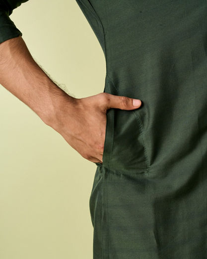 Diwas Men Emerald Enchantment Kurta Pajama