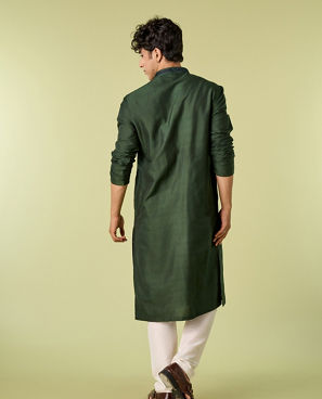 Diwas Men Emerald Enchantment Kurta Pajama