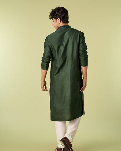 Diwas Men Emerald Enchantment Kurta Pajama
