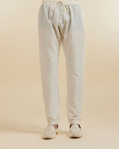 Diwas Men Elegant Cream Kurta Pajama