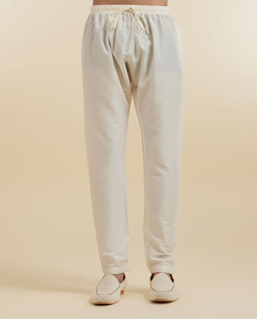 Diwas Men Elegant Cream Kurta Pajama