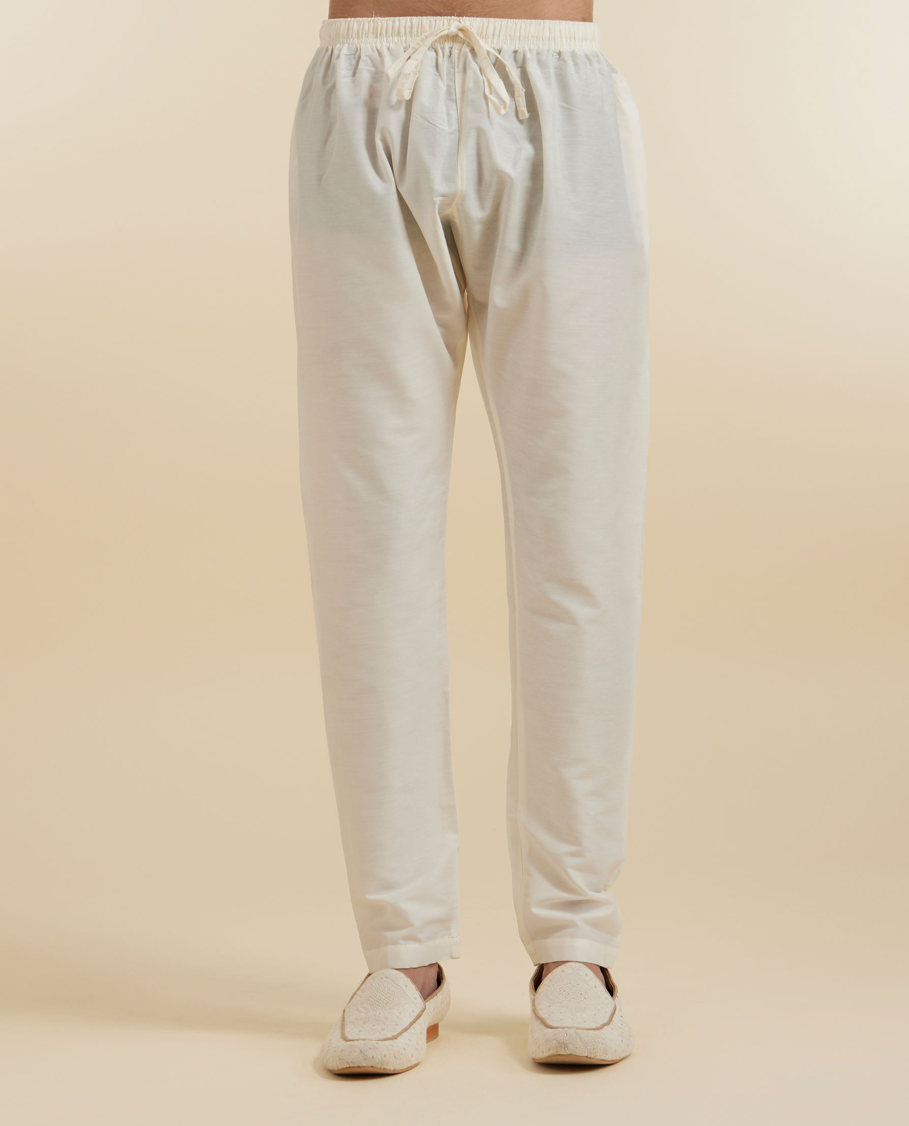 Diwas Men Elegant Cream Kurta Pajama