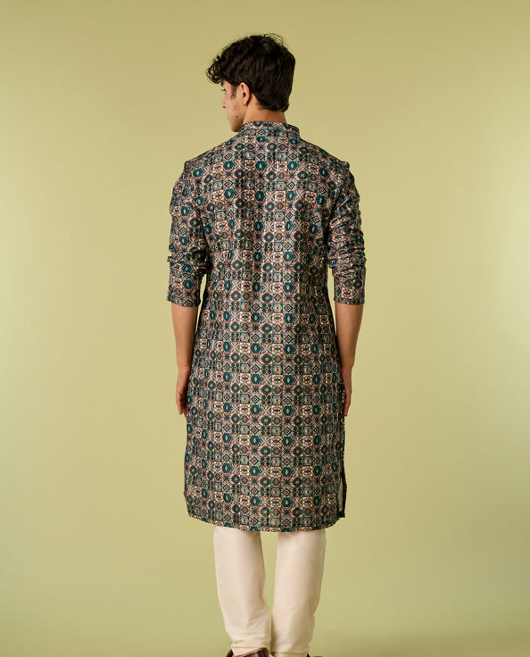 Diwas Men Emerald Allure Kurta Pajama
