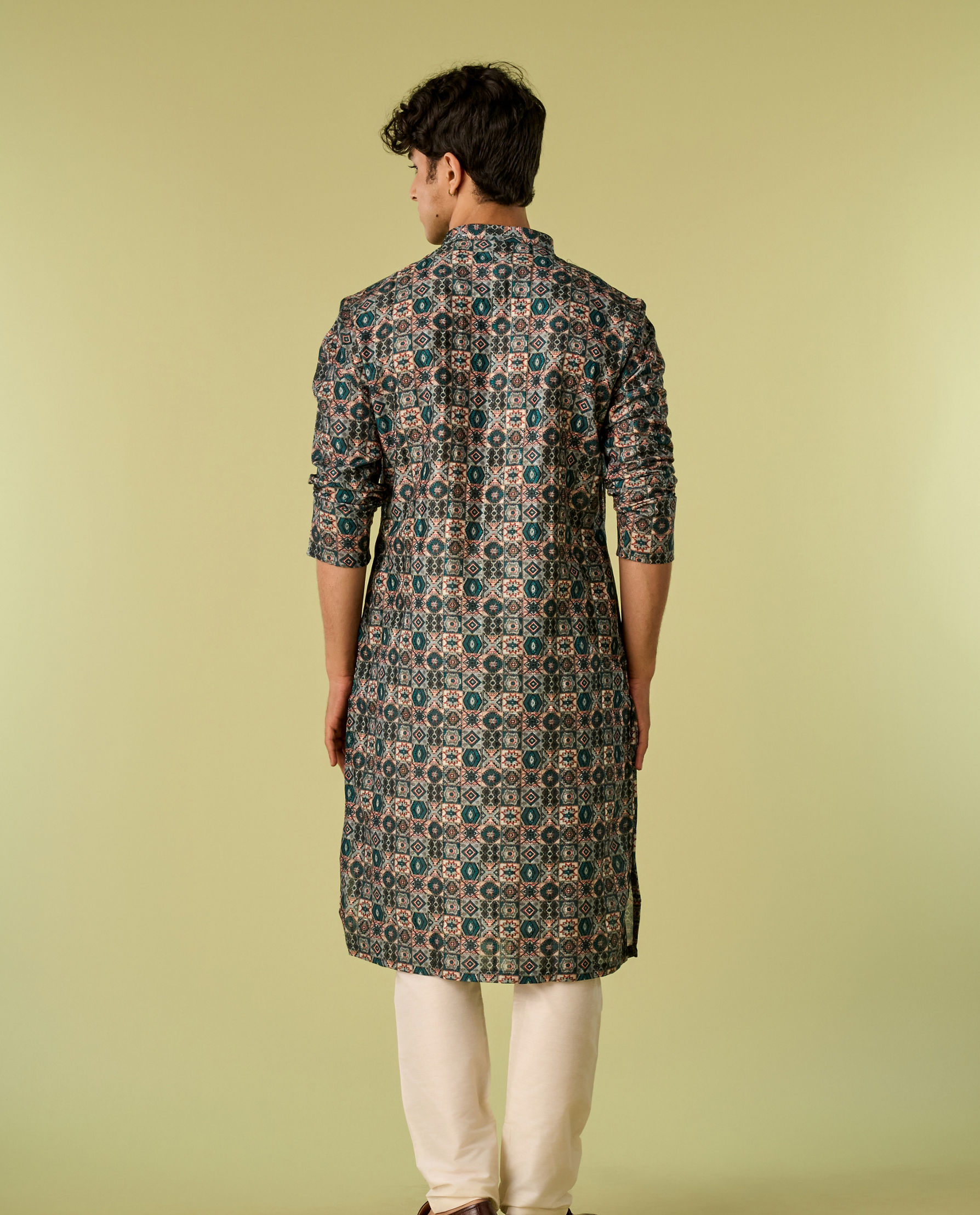 Diwas Men Emerald Allure Kurta Pajama