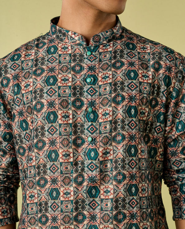 Diwas Men Emerald Allure Kurta Pajama