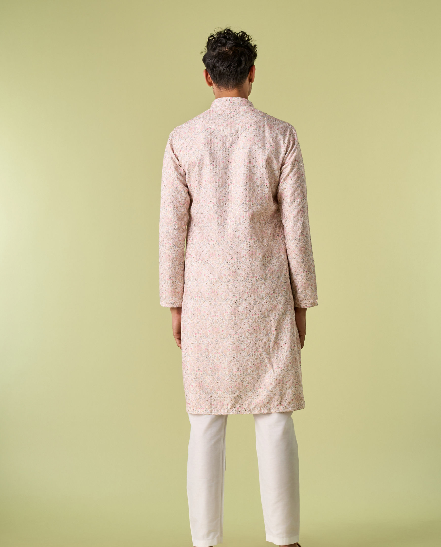 Diwas Men Cream Elegance Kurta Pajama