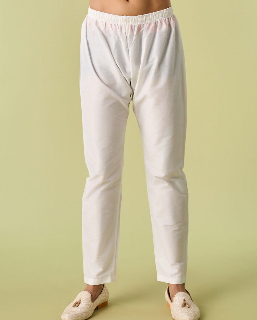 Diwas Men Cream Elegance Kurta Pajama