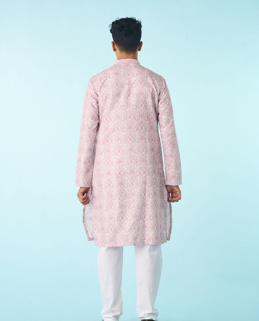 Diwas Men Lilac Festival Kurta Pajama