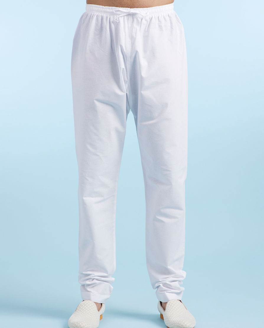 Diwas Men Light Grey Kurta Pajama
