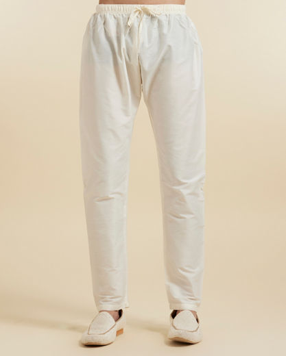 Diwas Men Serene Green Cotton Kurta Pajama